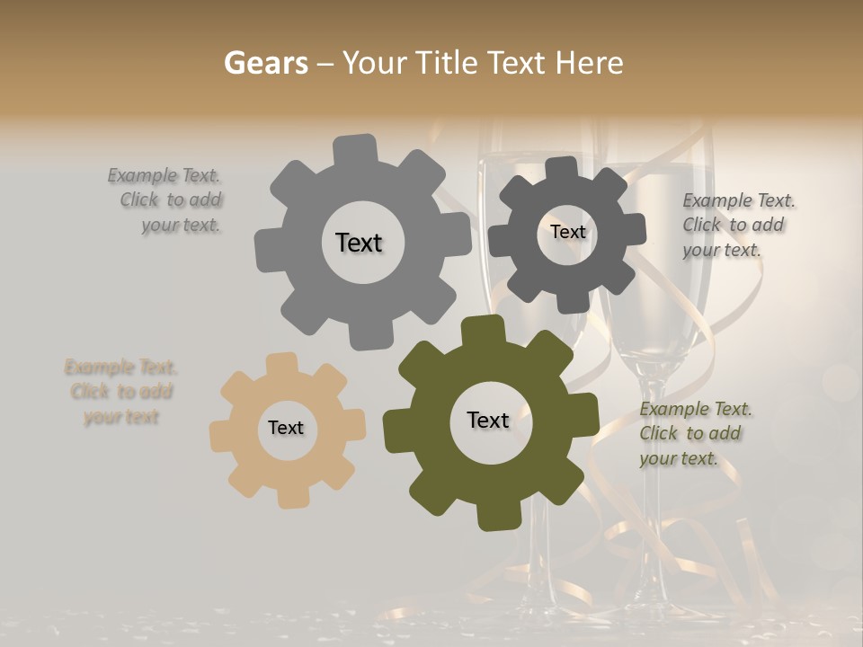 Happy Fun Glass PowerPoint Template