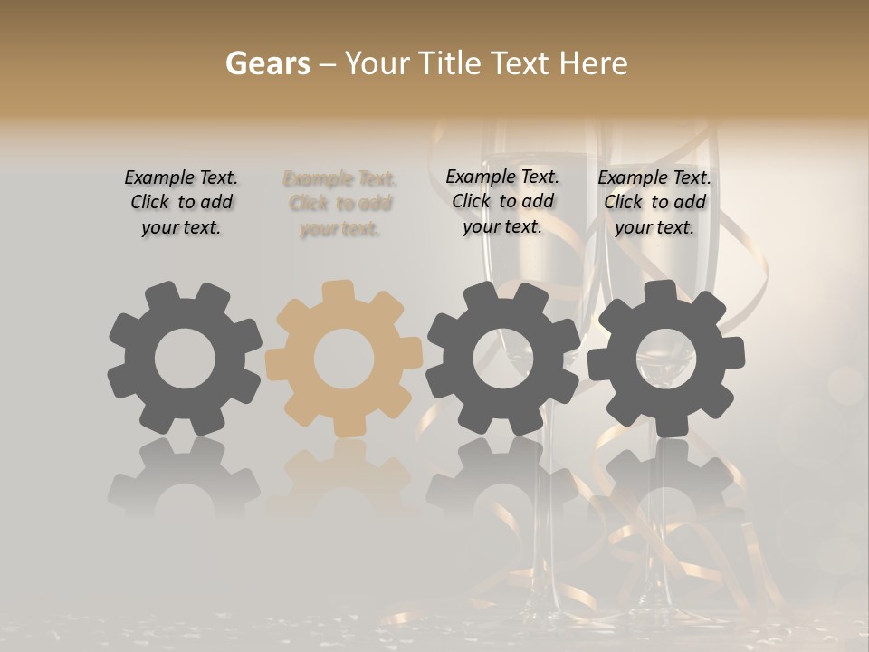 Happy Fun Glass PowerPoint Template