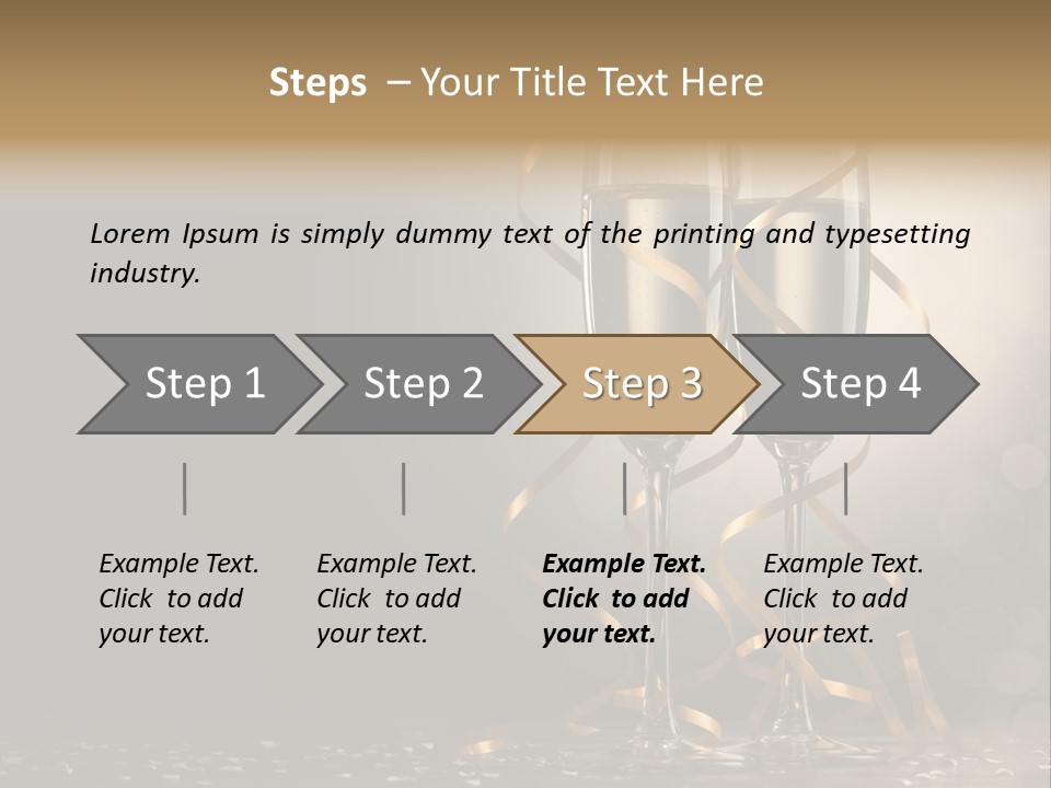 Happy Fun Glass PowerPoint Template