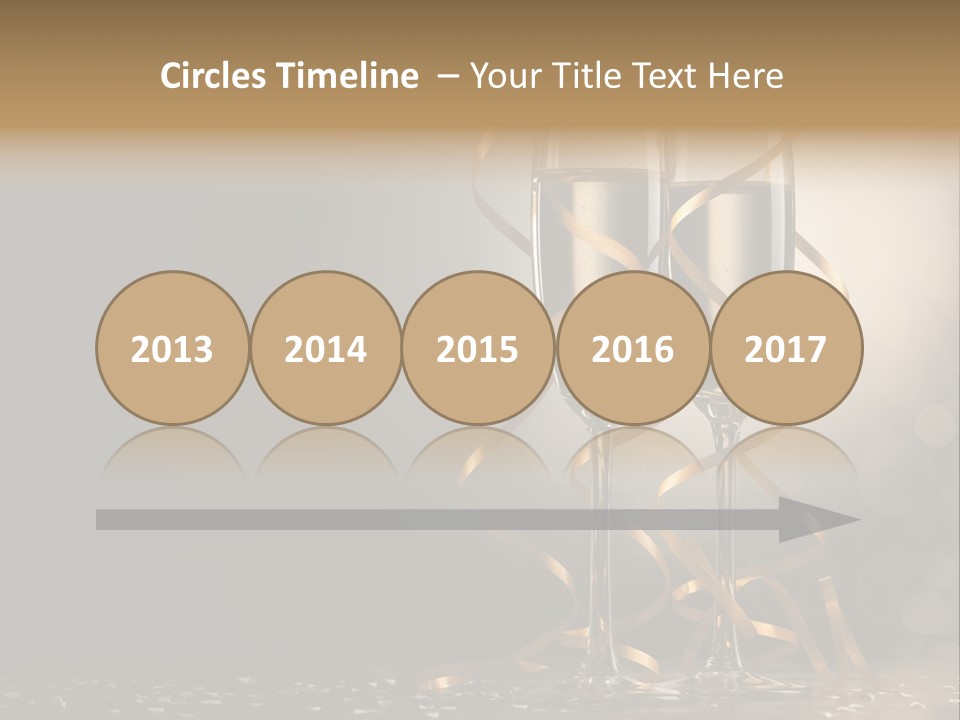 Happy Fun Glass PowerPoint Template