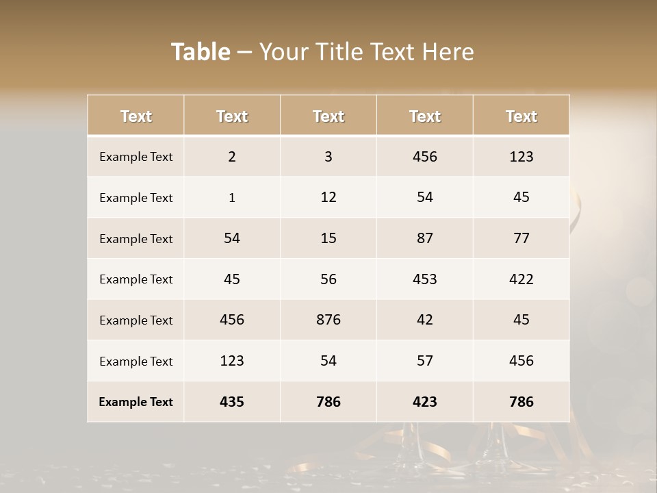 Happy Fun Glass PowerPoint Template