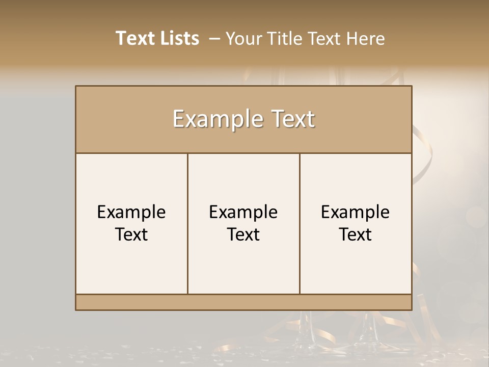 Happy Fun Glass PowerPoint Template