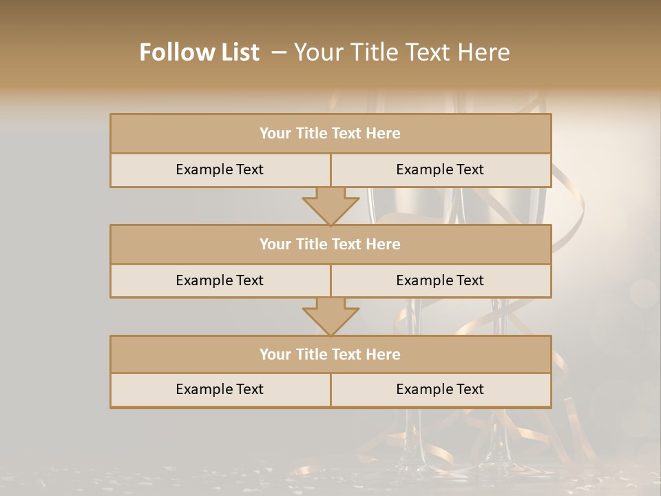 Happy Fun Glass PowerPoint Template