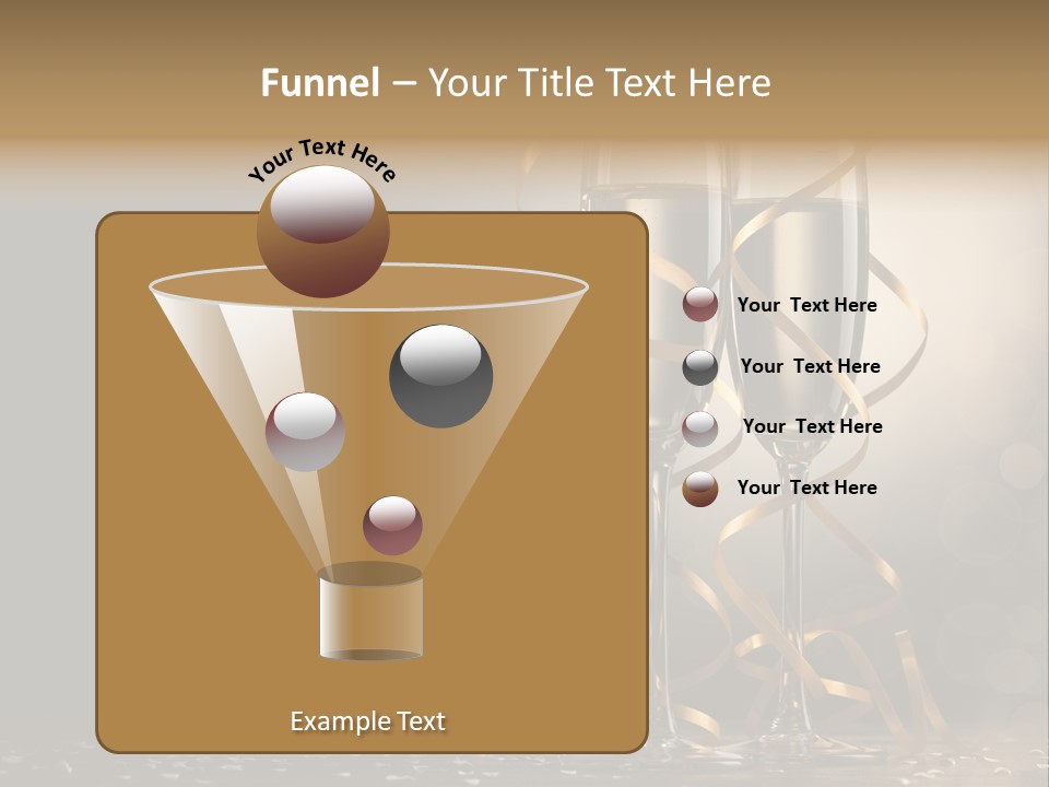 Happy Fun Glass PowerPoint Template