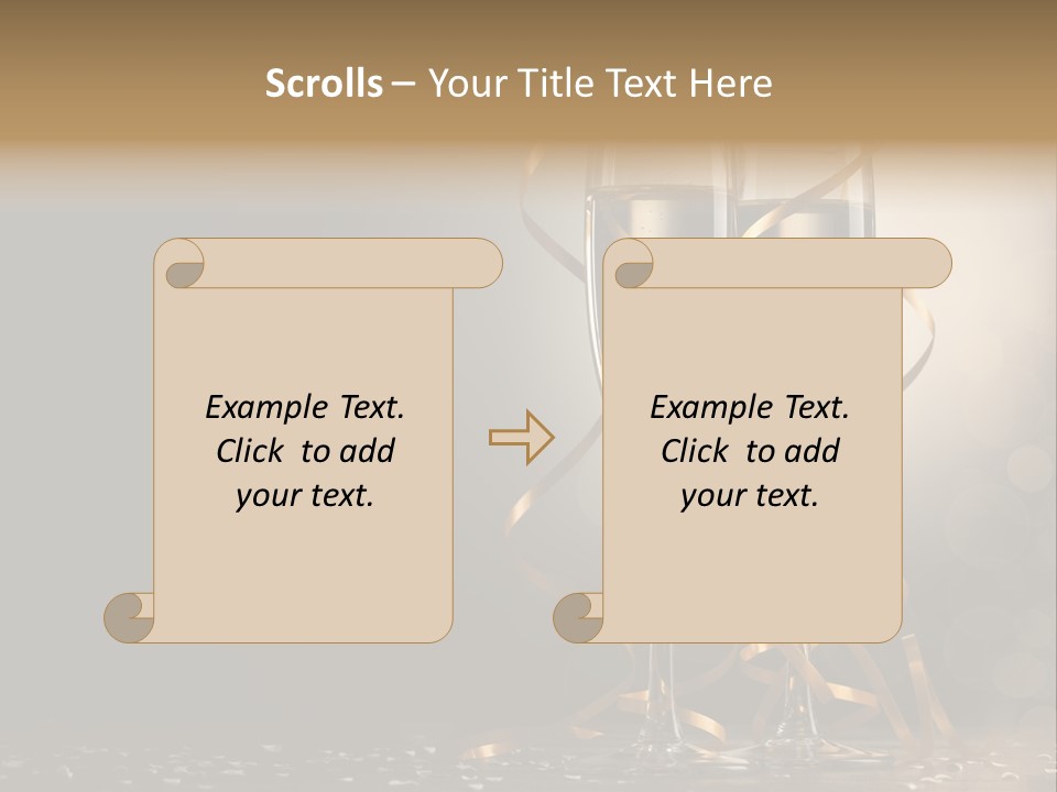 Happy Fun Glass PowerPoint Template