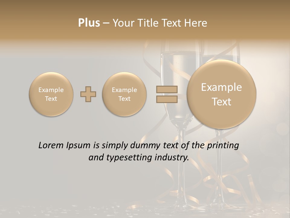 Happy Fun Glass PowerPoint Template
