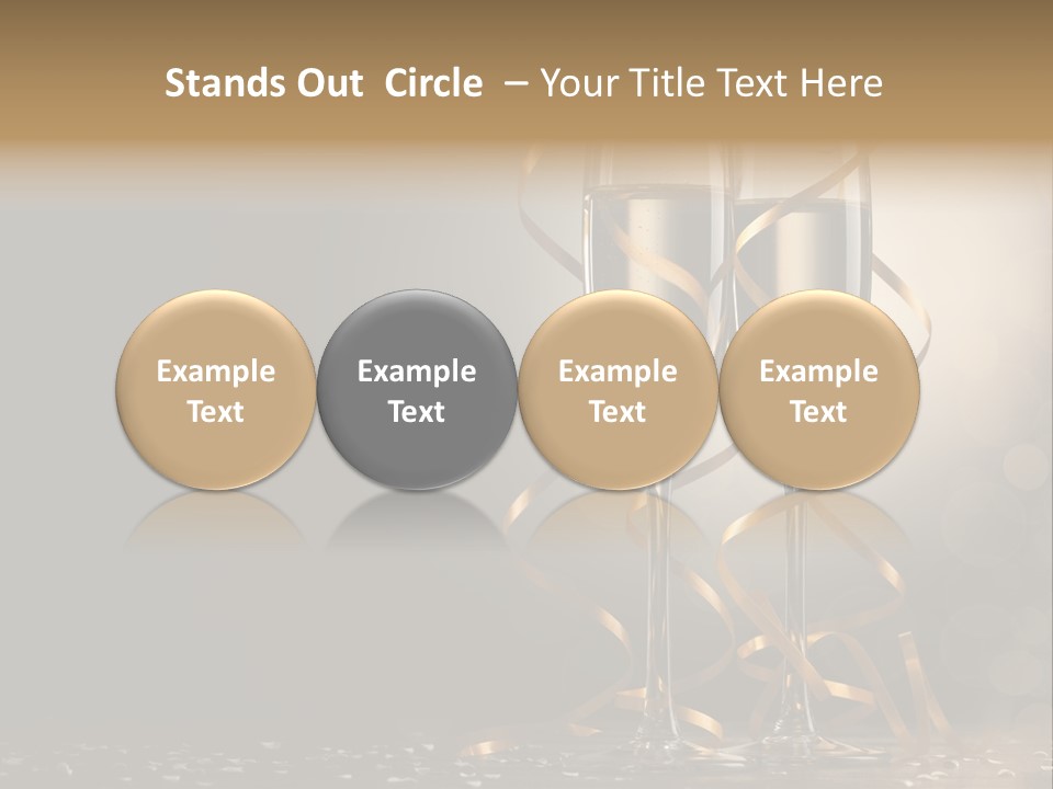 Happy Fun Glass PowerPoint Template