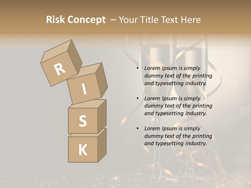 Happy Fun Glass PowerPoint Template