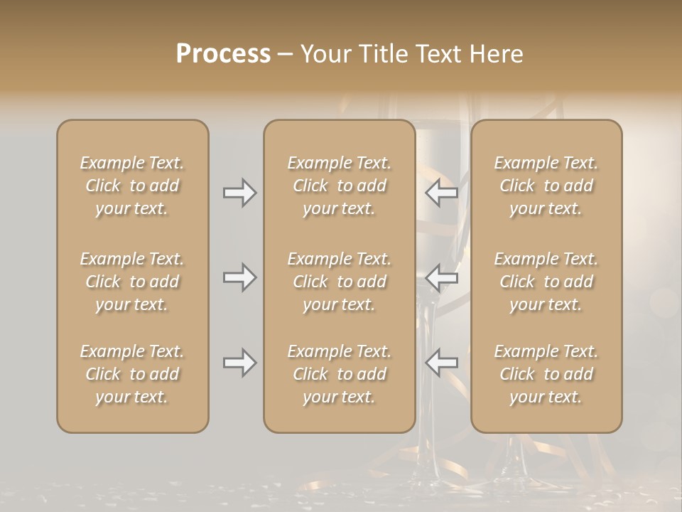 Happy Fun Glass PowerPoint Template