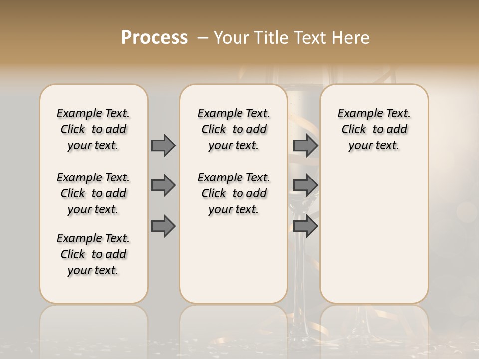 Happy Fun Glass PowerPoint Template
