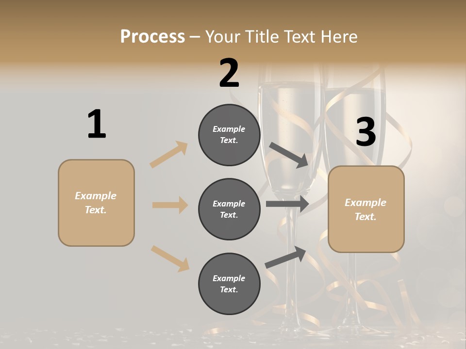 Happy Fun Glass PowerPoint Template