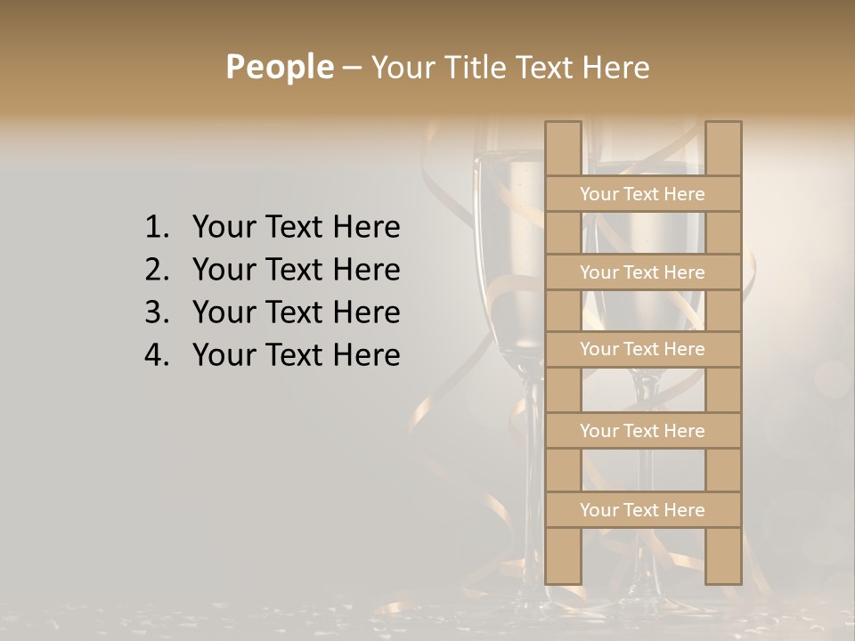 Happy Fun Glass PowerPoint Template
