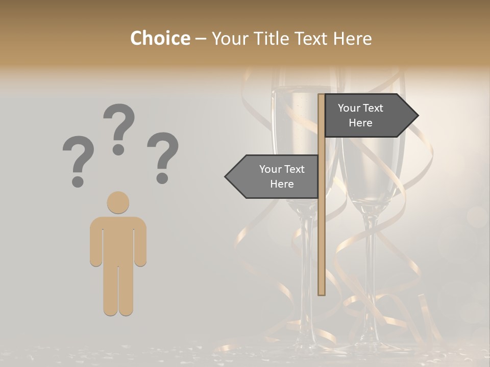 Happy Fun Glass PowerPoint Template