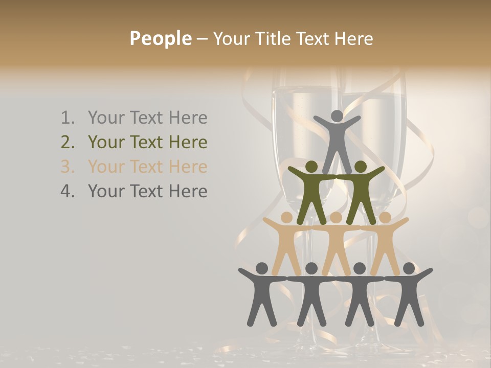 Happy Fun Glass PowerPoint Template