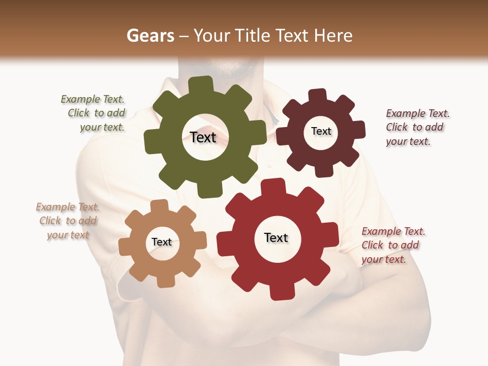 Friendly  Person PowerPoint Template