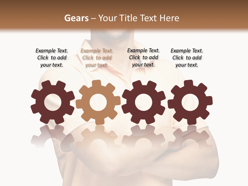 Friendly  Person PowerPoint Template