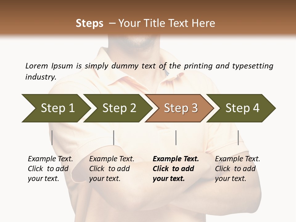 Friendly  Person PowerPoint Template