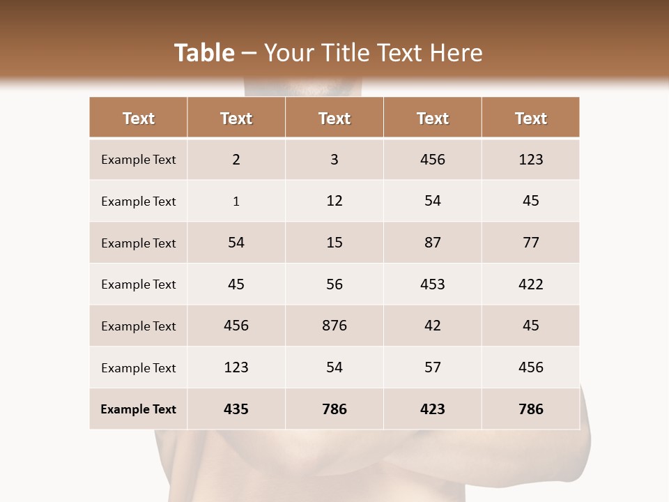 Friendly  Person PowerPoint Template