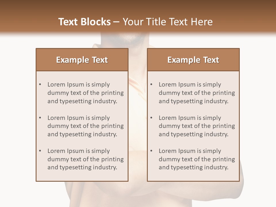Friendly  Person PowerPoint Template