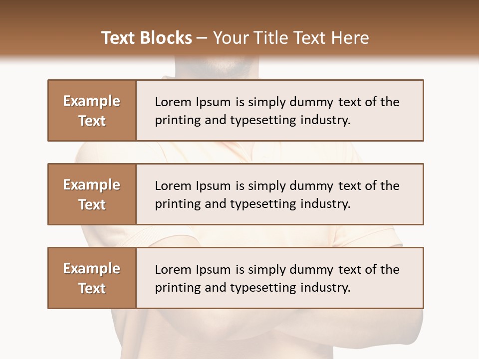 Friendly  Person PowerPoint Template