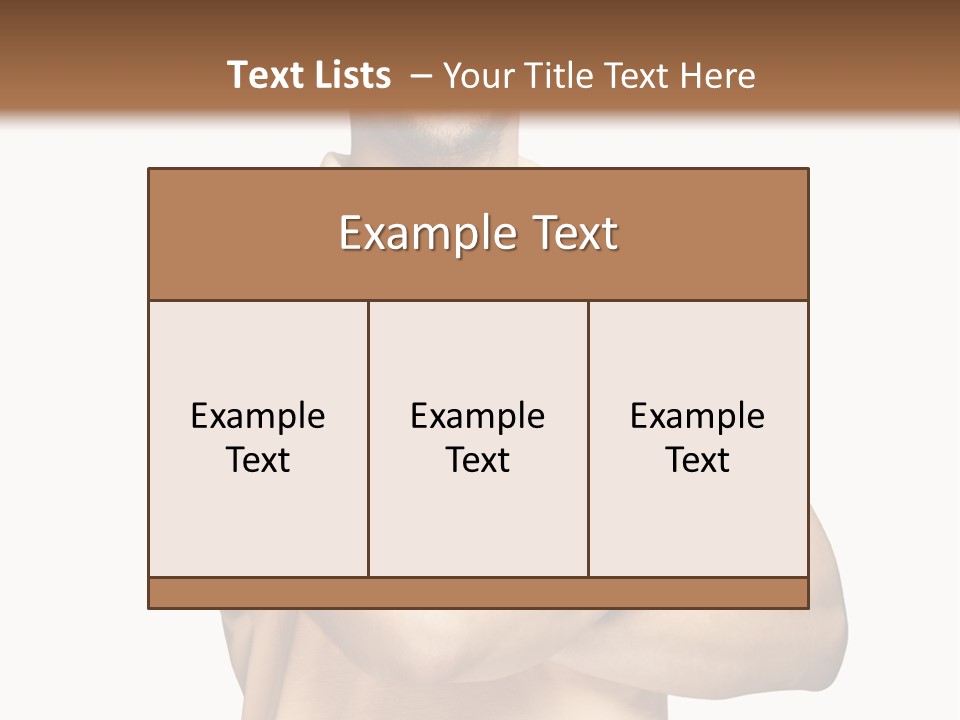 Friendly  Person PowerPoint Template