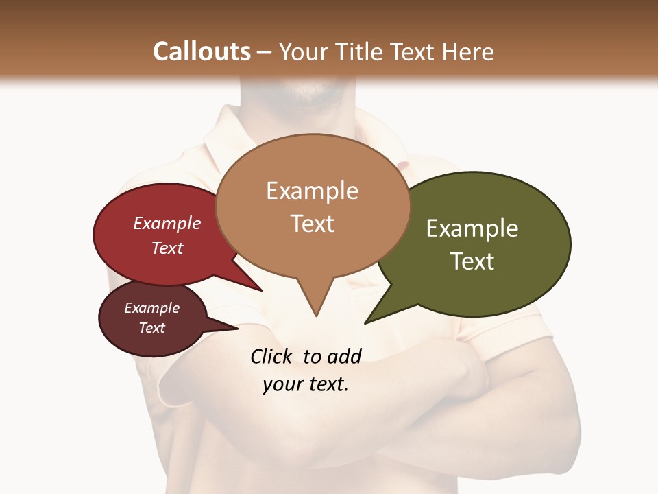 Friendly  Person PowerPoint Template