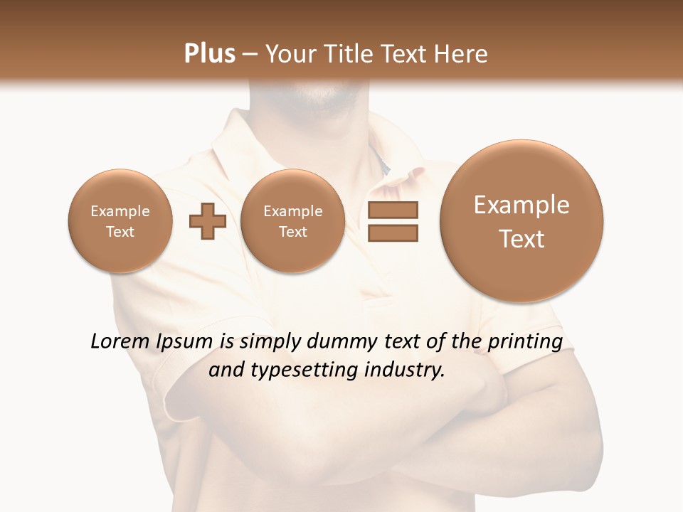 Friendly  Person PowerPoint Template