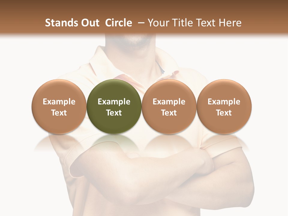 Friendly  Person PowerPoint Template