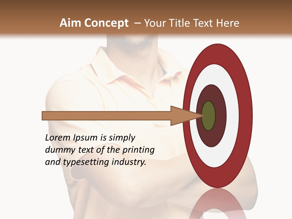 Friendly  Person PowerPoint Template