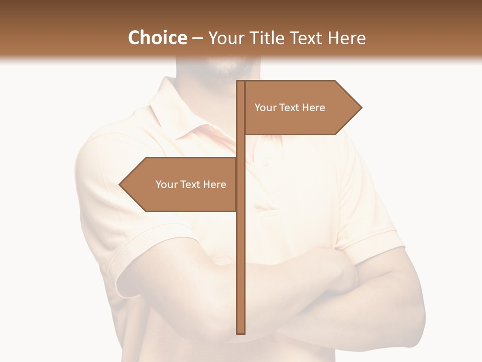 Friendly  Person PowerPoint Template