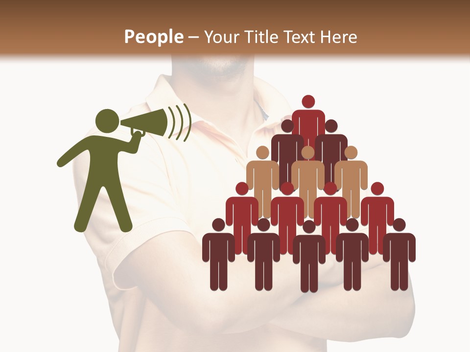 Friendly  Person PowerPoint Template