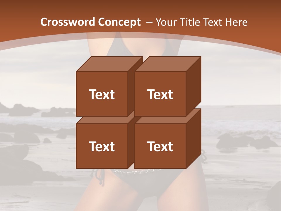 Flirt Sexy Erotic PowerPoint Template