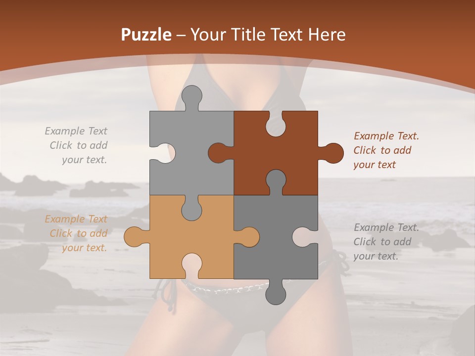 Flirt Sexy Erotic PowerPoint Template