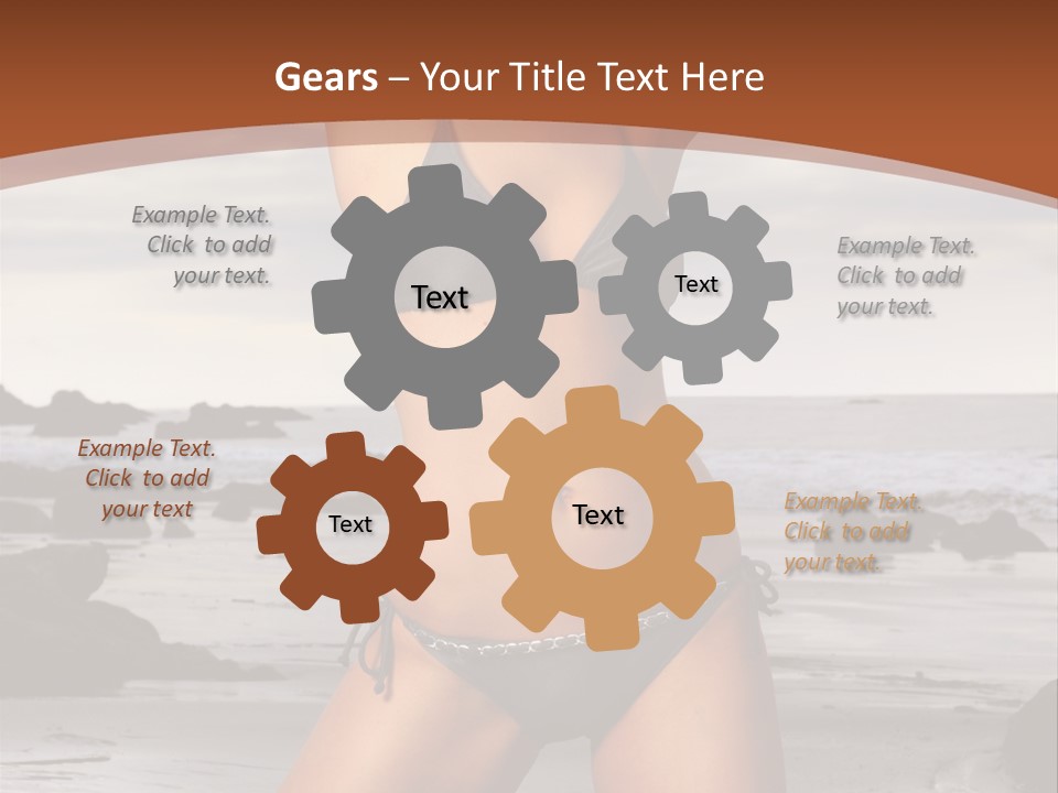 Flirt Sexy Erotic PowerPoint Template