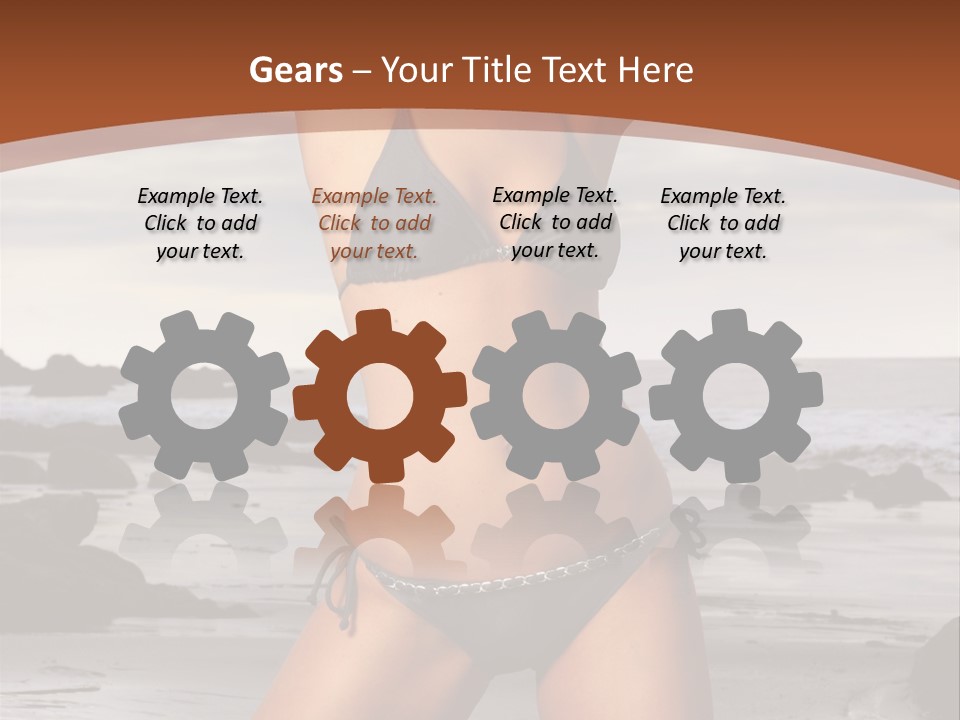 Flirt Sexy Erotic PowerPoint Template