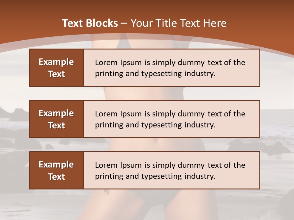 Flirt Sexy Erotic PowerPoint Template