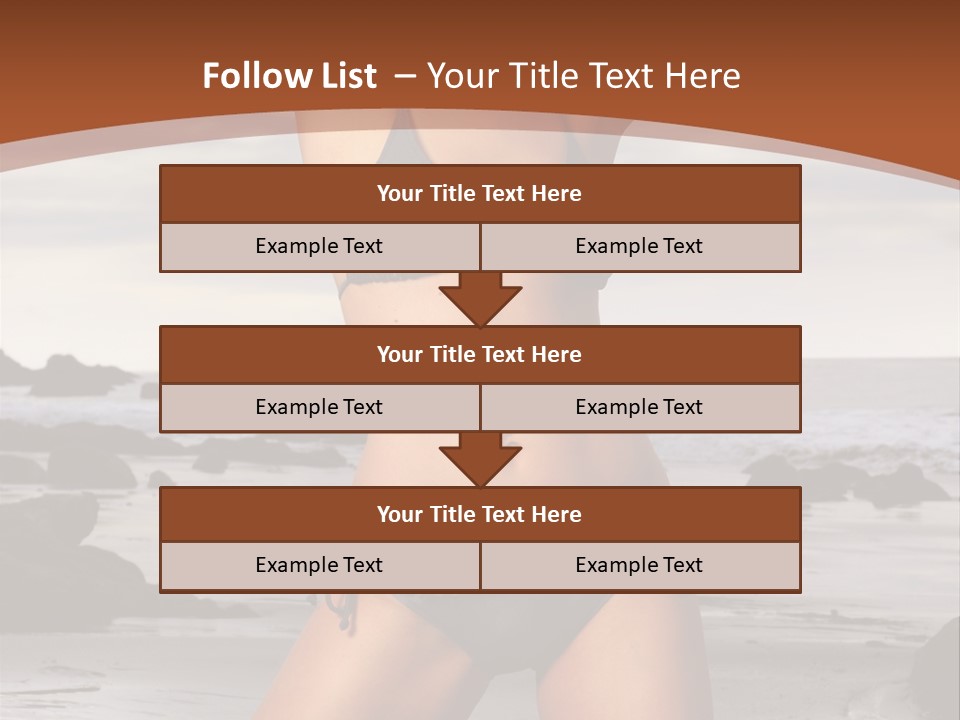 Flirt Sexy Erotic PowerPoint Template