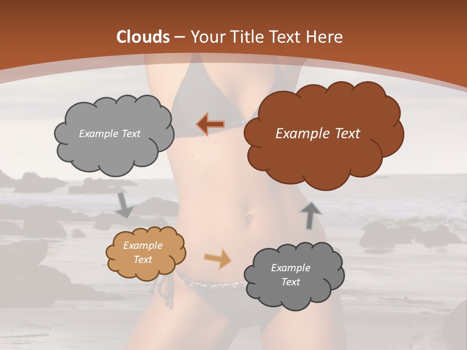 Flirt Sexy Erotic PowerPoint Template