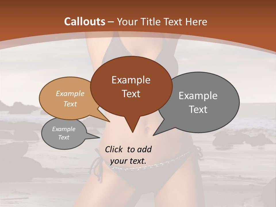 Flirt Sexy Erotic PowerPoint Template