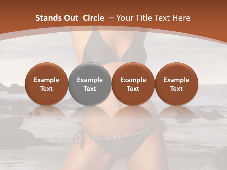 Flirt Sexy Erotic PowerPoint Template