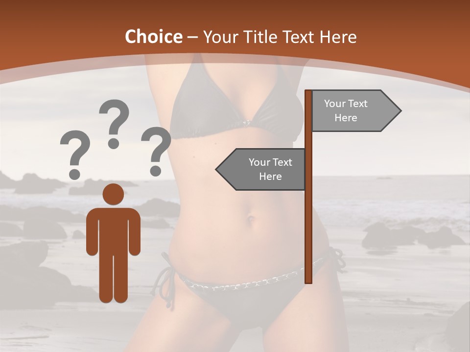Flirt Sexy Erotic PowerPoint Template