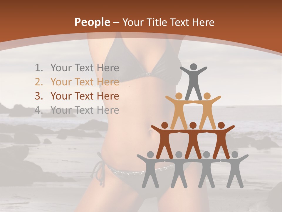 Flirt Sexy Erotic PowerPoint Template