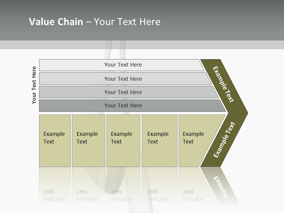 Entertainment Device Ear Bud PowerPoint Template