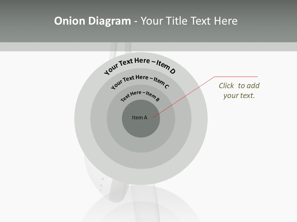 Entertainment Device Ear Bud PowerPoint Template