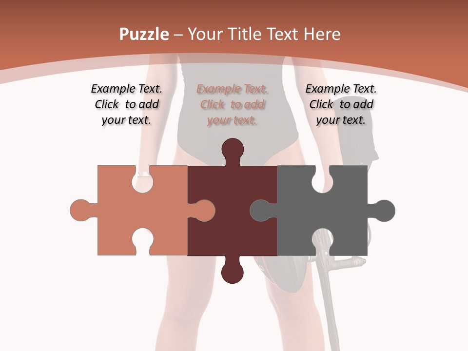 Sexy Handle Waist PowerPoint Template