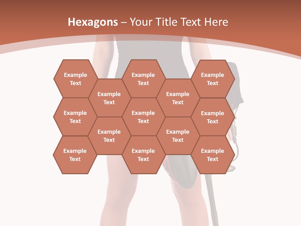 Sexy Handle Waist PowerPoint Template