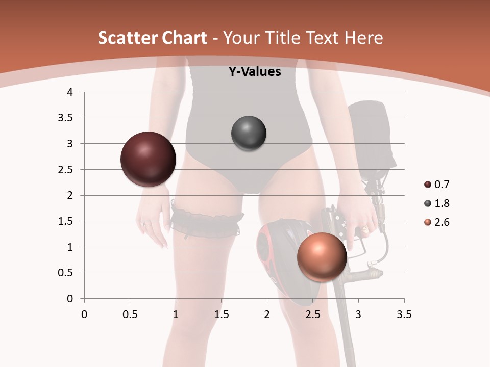 Sexy Handle Waist PowerPoint Template