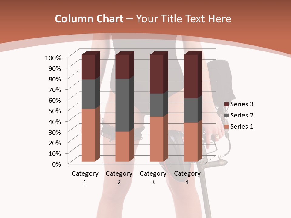 Sexy Handle Waist PowerPoint Template