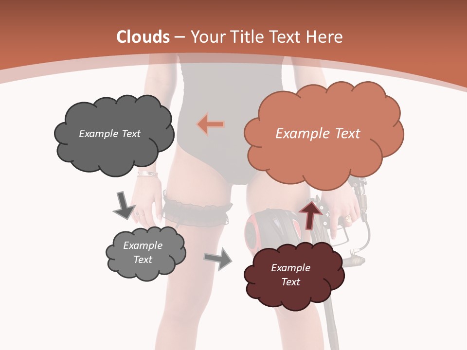 Sexy Handle Waist PowerPoint Template