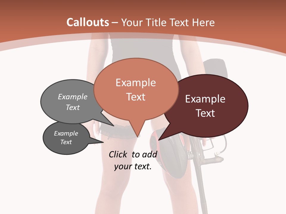 Sexy Handle Waist PowerPoint Template